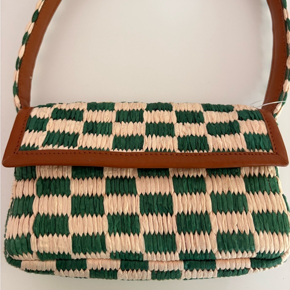 NWOT Anthropologie The Fiona Shoulder Bag: Raffia Edition - Picture 14 of 14